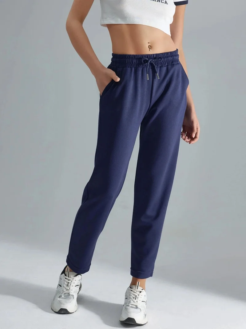 HICCUP Modal Touch Elastic Waist Carrot Fit Jogger Pants Bersan Collection